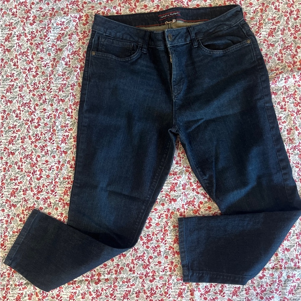 Tommy Hilfiger Slim Crop Jeans. Size 12. Stretch
